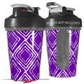 Decal Style Skin Wrap works with Blender Bottle 20oz Wavey Purple (BOTTLE NOT INCLUDED)