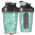 Decal Style Skin Wrap works with Blender Bottle 20oz Wavey Seafoam Green (BOTTLE NOT INCLUDED)