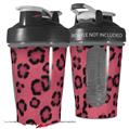 Decal Style Skin Wrap works with Blender Bottle 20oz Leopard Skin Pink (BOTTLE NOT INCLUDED)