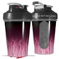 Decal Style Skin Wrap works with Blender Bottle 20oz Fire Pink (BOTTLE NOT INCLUDED)
