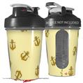Decal Style Skin Wrap works with Blender Bottle 20oz Anchors Away Yellow Sunshine (BOTTLE NOT INCLUDED)