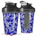 Decal Style Skin Wrap works with Blender Bottle 20oz Scattered Skulls Royal Blue (BOTTLE NOT INCLUDED)