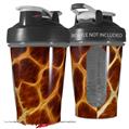 Decal Style Skin Wrap works with Blender Bottle 20oz Fractal Fur Giraffe (BOTTLE NOT INCLUDED)