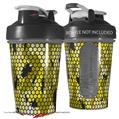 Decal Style Skin Wrap works with Blender Bottle 20oz HEX Mesh Camo 01 Yellow (BOTTLE NOT INCLUDED)