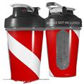 Decal Style Skin Wrap works with Blender Bottle 20oz Dive Scuba Flag (BOTTLE NOT INCLUDED)