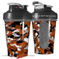 Decal Style Skin Wrap works with Blender Bottle 20oz WraptorCamo Digital Camo Burnt Orange (BOTTLE NOT INCLUDED)