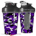 Decal Style Skin Wrap works with Blender Bottle 20oz WraptorCamo Digital Camo Purple (BOTTLE NOT INCLUDED)