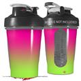 Decal Style Skin Wrap works with Blender Bottle 20oz Smooth Fades Neon Green Hot Pink (BOTTLE NOT INCLUDED)