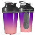 Decal Style Skin Wrap works with Blender Bottle 20oz Smooth Fades Pink Purple (BOTTLE NOT INCLUDED)