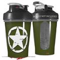Decal Style Skin Wrap works with Blender Bottle 20oz Distressed Army Star (BOTTLE NOT INCLUDED)