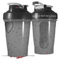 Decal Style Skin Wrap works with Blender Bottle 20oz Raining Gray (BOTTLE NOT INCLUDED)
