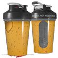 Decal Style Skin Wrap works with Blender Bottle 20oz Raining Orange (BOTTLE NOT INCLUDED)