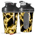 Decal Style Skin Wrap works with Blender Bottle 20oz Electrify Yellow (BOTTLE NOT INCLUDED)