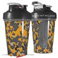 Decal Style Skin Wrap works with Blender Bottle 20oz WraptorCamo Old School Camouflage Camo Orange (BOTTLE NOT INCLUDED)