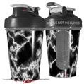 Decal Style Skin Wrap works with Blender Bottle 20oz Electrify White (BOTTLE NOT INCLUDED)