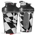 Decal Style Skin Wrap works with Blender Bottle 20oz Checkered Racing Flag (BOTTLE NOT INCLUDED)