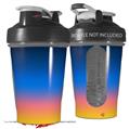 Decal Style Skin Wrap works with Blender Bottle 20oz Smooth Fades Sunset (BOTTLE NOT INCLUDED)