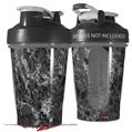 Decal Style Skin Wrap works with Blender Bottle 20oz Marble Granite 06 Black Gray (BOTTLE NOT INCLUDED)