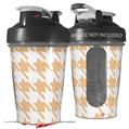 Decal Style Skin Wrap works with Blender Bottle 20oz Houndstooth Peach (BOTTLE NOT INCLUDED)