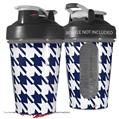 Decal Style Skin Wrap works with Blender Bottle 20oz Houndstooth Navy Blue (BOTTLE NOT INCLUDED)