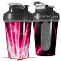 Decal Style Skin Wrap works with Blender Bottle 20oz Lightning Pink (BOTTLE NOT INCLUDED)