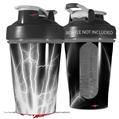 Decal Style Skin Wrap works with Blender Bottle 20oz Lightning White (BOTTLE NOT INCLUDED)