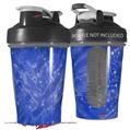 Decal Style Skin Wrap works with Blender Bottle 20oz Stardust Blue (BOTTLE NOT INCLUDED)