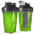 Decal Style Skin Wrap works with Blender Bottle 20oz Stardust Green (BOTTLE NOT INCLUDED)