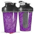 Decal Style Skin Wrap works with Blender Bottle 20oz Stardust Purple (BOTTLE NOT INCLUDED)