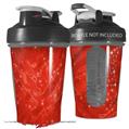 Decal Style Skin Wrap works with Blender Bottle 20oz Stardust Red (BOTTLE NOT INCLUDED)