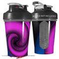 Decal Style Skin Wrap works with Blender Bottle 20oz Alecias Swirl 01 Purple (BOTTLE NOT INCLUDED)
