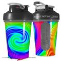 Decal Style Skin Wrap works with Blender Bottle 20oz Rainbow Swirl (BOTTLE NOT INCLUDED)
