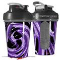 Decal Style Skin Wrap works with Blender Bottle 20oz Alecias Swirl 02 Purple (BOTTLE NOT INCLUDED)