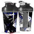 Decal Style Skin Wrap works with Blender Bottle 20oz Abstract 02 Blue (BOTTLE NOT INCLUDED)
