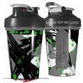 Decal Style Skin Wrap works with Blender Bottle 20oz Abstract 02 Green (BOTTLE NOT INCLUDED)