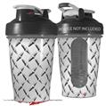Decal Style Skin Wrap works with Blender Bottle 20oz Diamond Plate Metal (BOTTLE NOT INCLUDED)