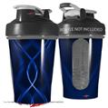 Decal Style Skin Wrap works with Blender Bottle 20oz Abstract 01 Blue (BOTTLE NOT INCLUDED)