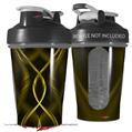 Decal Style Skin Wrap works with Blender Bottle 20oz Abstract 01 Yellow (BOTTLE NOT INCLUDED)