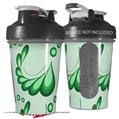 Decal Style Skin Wrap works with Blender Bottle 20oz Petals Green (BOTTLE NOT INCLUDED)