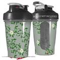 Decal Style Skin Wrap works with Blender Bottle 20oz Victorian Design Green (BOTTLE NOT INCLUDED)