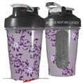 Decal Style Skin Wrap works with Blender Bottle 20oz Victorian Design Purple (BOTTLE NOT INCLUDED)