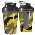 Decal Style Skin Wrap works with Blender Bottle 20oz Camouflage Yellow (BOTTLE NOT INCLUDED)