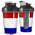 Decal Style Skin Wrap works with Blender Bottle 20oz Red White and Blue (BOTTLE NOT INCLUDED)