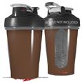 Decal Style Skin Wrap works with Blender Bottle 20oz Solids Collection Chocolate Brown (BOTTLE NOT INCLUDED)