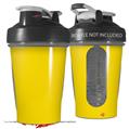 Decal Style Skin Wrap works with Blender Bottle 20oz Solids Collection Yellow (BOTTLE NOT INCLUDED)