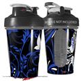 Decal Style Skin Wrap works with Blender Bottle 20oz Twisted Garden Blue and White (BOTTLE NOT INCLUDED)
