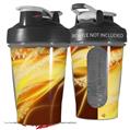 Decal Style Skin Wrap works with Blender Bottle 20oz Mystic Vortex Yellow (BOTTLE NOT INCLUDED)