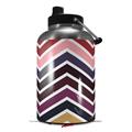 Skin Decal Wrap for 2017 RTIC One Gallon Jug Zig Zag Colors 02 (Jug NOT INCLUDED) by WraptorSkinz