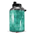 Skin Decal Wrap for 2017 RTIC One Gallon Jug Triangle Mosaic Seafoam Green (Jug NOT INCLUDED) by WraptorSkinz