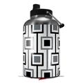 Skin Decal Wrap for 2017 RTIC One Gallon Jug Squares In Squares (Jug NOT INCLUDED) by WraptorSkinz